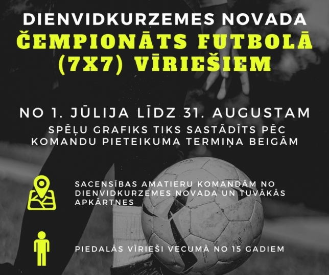 Dienvidkurzemes novada 2022.gada čempionāts futbolā (7x7) vīriešiem