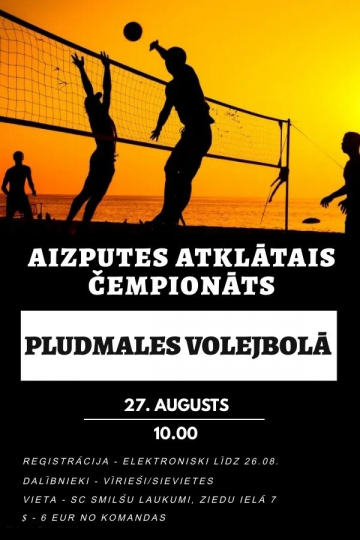 Aizputes atklātais čempionāts pludmales volejbolā