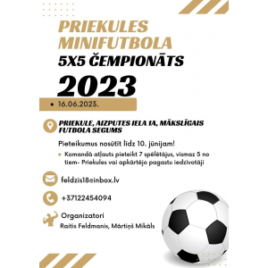 Priekules minifutbola 5x5 čempionāts