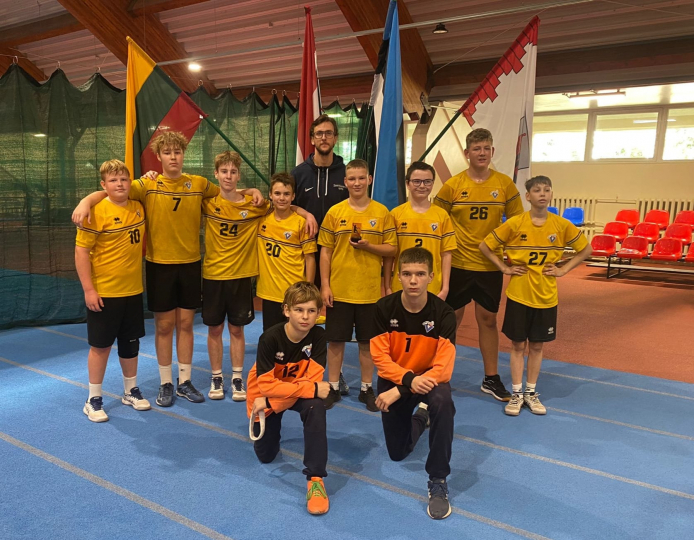 16. un 17.septembrī DKSS/Vaiņode handbola komandas (U14 un U12 v.g.) piedalījās starptautiskā turnīrā Lietuvā “Paņevežas kauss 2023”