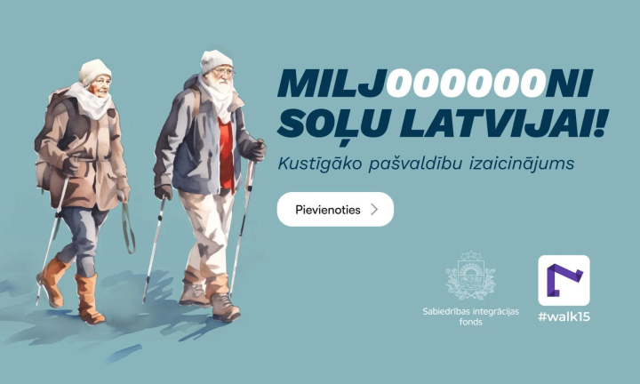 Miljoni soļu Latvijai 