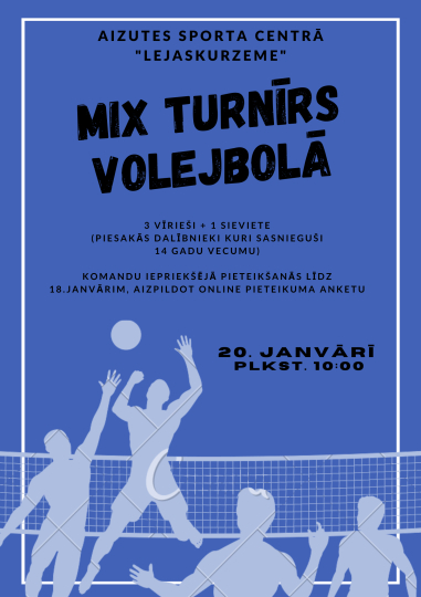 MIX turnīrs volejbolā