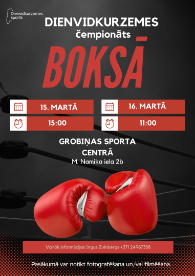 Čempionāts boksā pārcelts uz martu