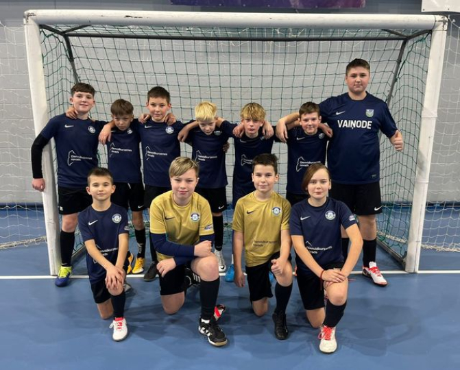 14. janvārī Ziemas futbola čempionātu uzsāka Vaiņodes U12 grupas futbolisti.