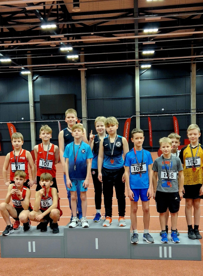 Dienvidkurzemes Sporta skolas vieglatlēti Sportland kauss I12 grupā