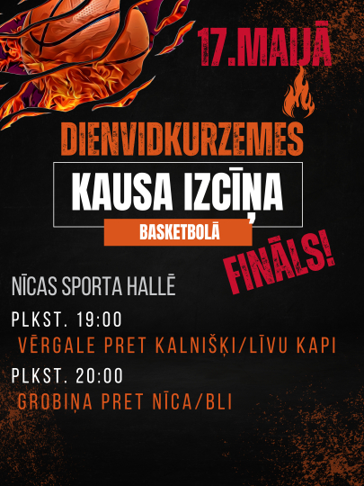 Dienvidkurzemes kausa izcīņa basketbolā FINĀLS