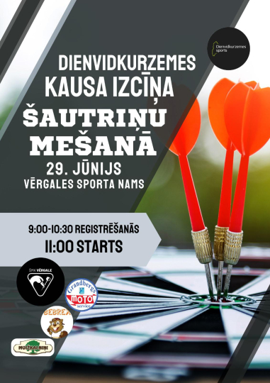  Dienvidkurzemes kausa izcīņa šautriņmešanā