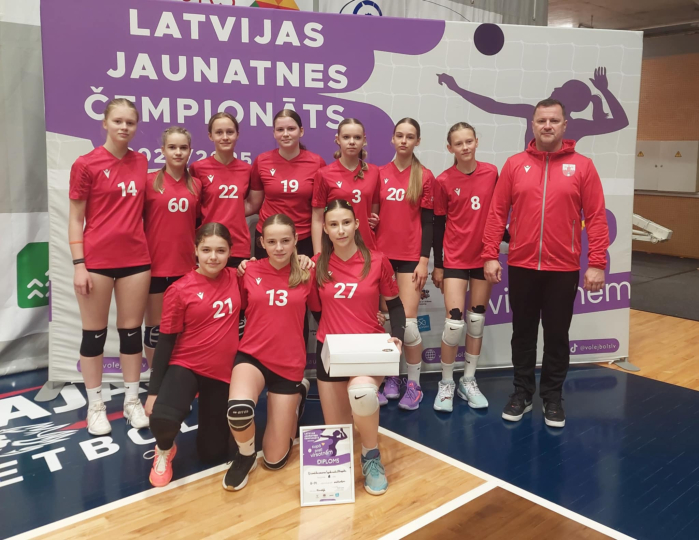 Noslēdzas Latvijas Jaunatnes čempionāts volejbolā U12 un U14 grupās