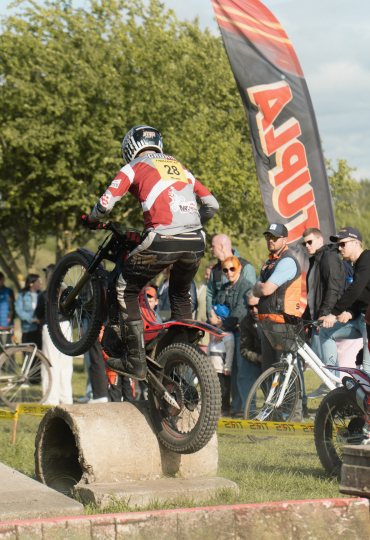 Moto triāla čempionāts Grobiņā – divas dienas tehnisku izaicinājumu un meistarības!