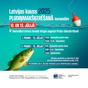 Latvijas kauss 2025 - pludiņmakšķerēšanā komandām