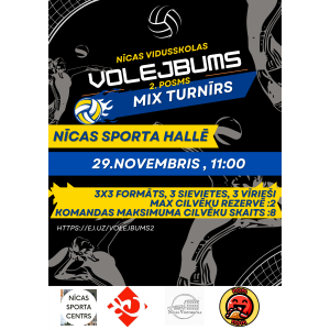 “Volejbums” 2. posms tuvojas – jaudīgāks nekā jebkad! Nav mīts – tas ir atpakaļ un klāt jau 29. novembrī!