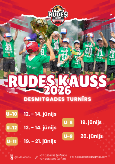 Norisināsies jau desmitais “Rudes kauss” – viens no gaidītākajiem vasaras jaunatnes futbola turnīriem