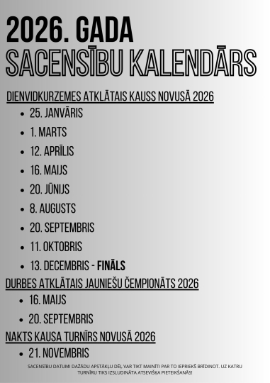 Sporta klubs “Durbe” arī 2026. gadā rīkos Dienvidkurzemes atklāto kausu novusā