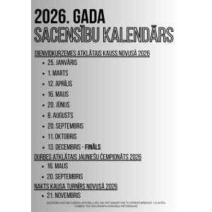 Sporta klubs “Durbe” arī 2026. gadā rīkos Dienvidkurzemes atklāto kausu novusā
