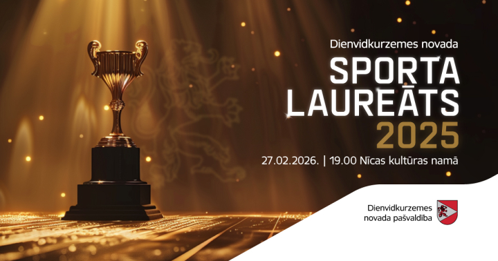 Dienvidkurzemes novadā aicina pieteikt kandidātus apbalvošanai “Sporta laureāts 2025”