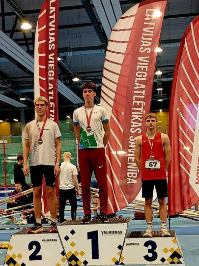 Trīs bronzas medaļas vieglatlētiem Latvijas čempionātā U18/U20/U23 grupās