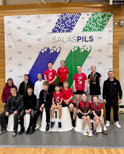 Meistarsacīkstes galda tenisā “B” grupā 