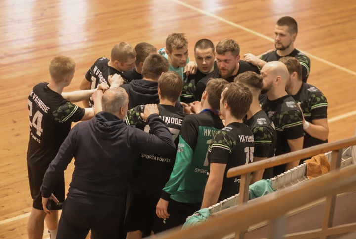 Vaiņodnieki  Latvijas 1. līgas čempionātā handbolā paliek 4. vietā