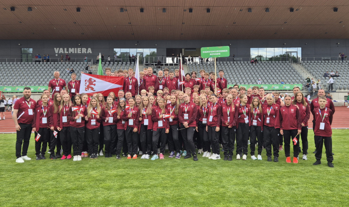 Dienvidkurzemes novada komanda no Latvijas Jaunatnes X Olimpiādes atgriežas ar deviņām godalgotām vietām!