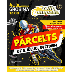 Zelta Mopēds PĀRCELTS