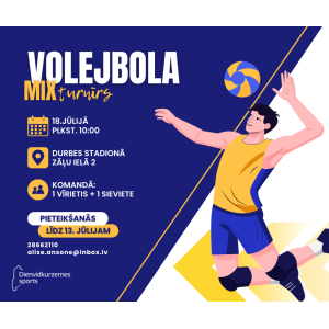 Volejbola MIX turnīrs Durbē