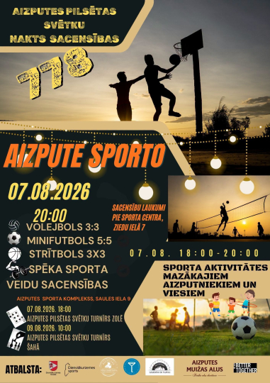 Jau ceturto gadu norisināsies nakts sporta sacensības 