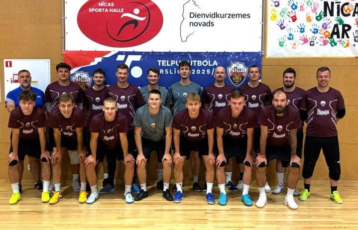 FK “Nīca/OtankiMill” gatavojas jaunajai futzāla sezonai