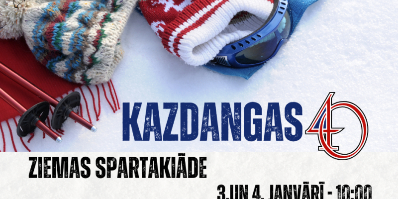 Kazdangas 40. ziemas spartakiāde