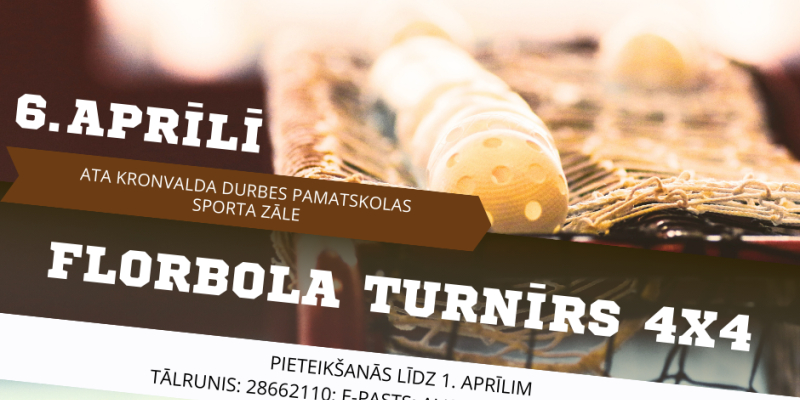 Florbola Turnīrs 4x4 Durbē 