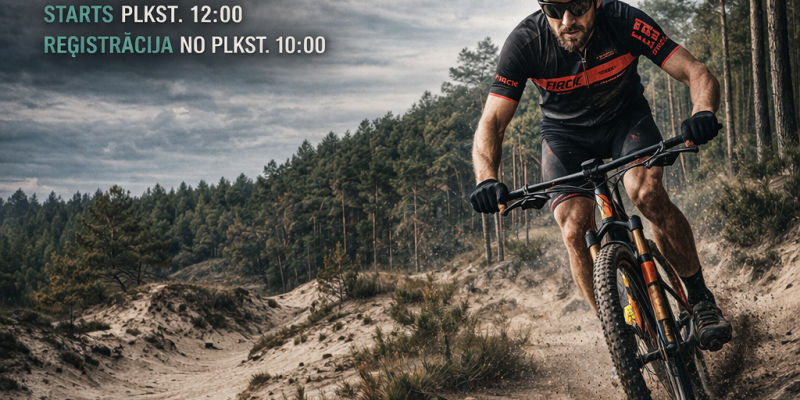 Startē Dienvidkurzemes novada čempionāts MTB velokrosā 2026.
