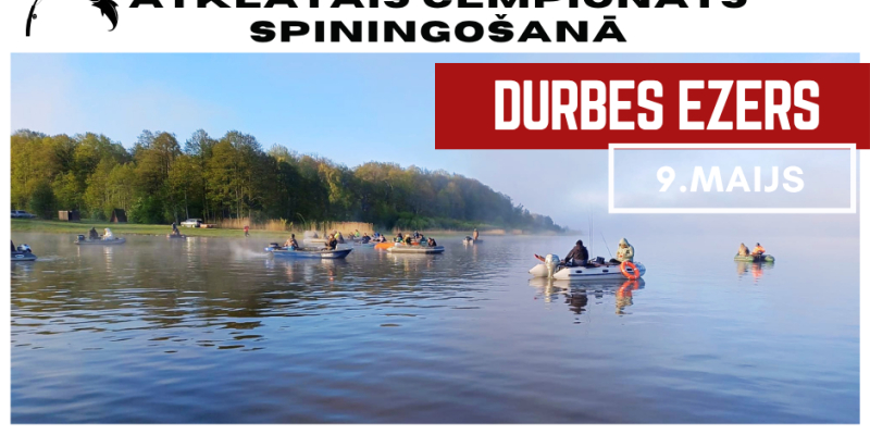 Dienvidkurzemes novada atklātais čempionāts spiningošanā 2026