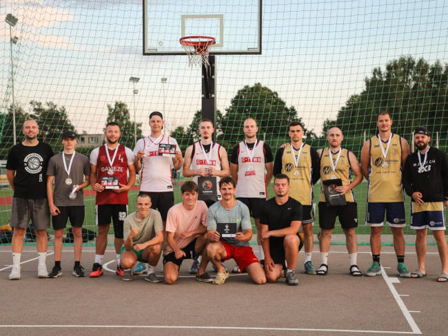Dienvidkurzemes 3x3 basketbola 2025 noslēguma posms Grobiņā
