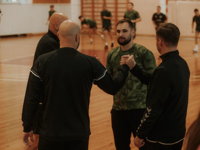 Synottip handbola virslīgas spēle: HK Vaiņode - ASK/MSĢ II 