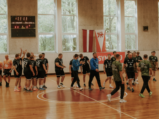 Synottip handbola virslīgas spēle: HK Vaiņode - ASK/MSĢ II 