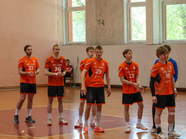 Vaiņodnieki Latvijas 1. līgas čempionātā handbolā paliek 4. vietā