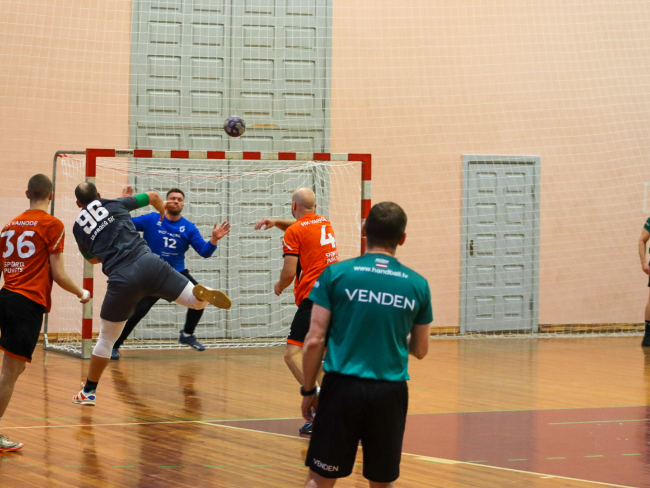 Vaiņodnieki Latvijas 1. līgas čempionātā handbolā paliek 4. vietā