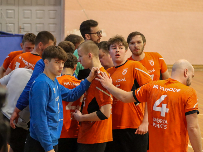 Vaiņodnieki Latvijas 1. līgas čempionātā handbolā paliek 4. vietā
