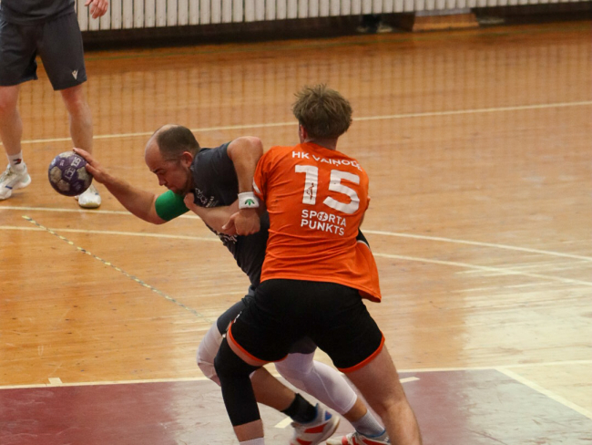 Vaiņodnieki Latvijas 1. līgas čempionātā handbolā paliek 4. vietā