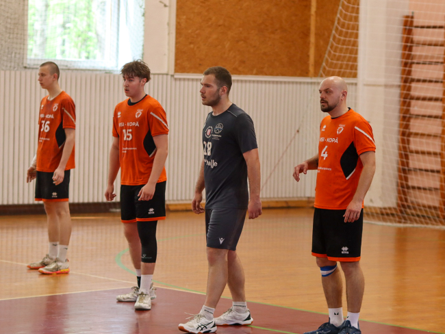 Vaiņodnieki Latvijas 1. līgas čempionātā handbolā paliek 4. vietā