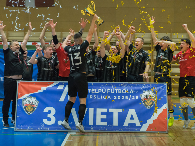 FK “Nīca/ OtankiMill” izcīna bronzas medaļas