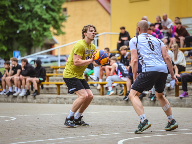 Vērgalē aizvadīts pirmais Dienvidkurzemes novada 3x3 basketbola turnīra posms