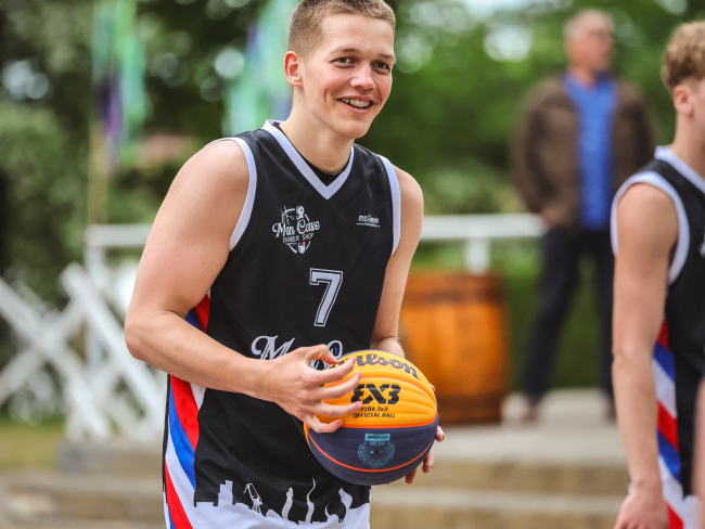 Vērgalē aizvadīts pirmais Dienvidkurzemes novada 3x3 basketbola turnīra posms