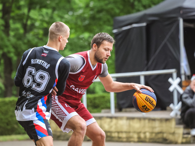 Vērgalē aizvadīts pirmais Dienvidkurzemes novada 3x3 basketbola turnīra posms