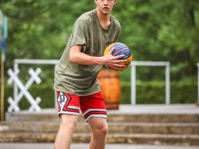 Vērgalē aizvadīts pirmais Dienvidkurzemes novada 3x3 basketbola turnīra posms
