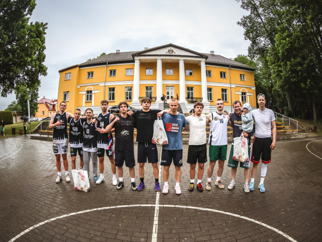 Vērgalē aizvadīts pirmais Dienvidkurzemes novada 3x3 basketbola turnīra posms