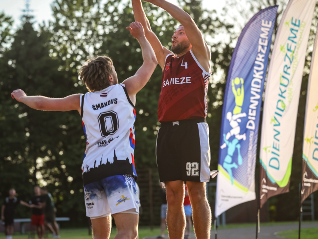 Durbē aizvadīts otrais Dienvidkurzemes novada 3x3 basketbola turnīra posms