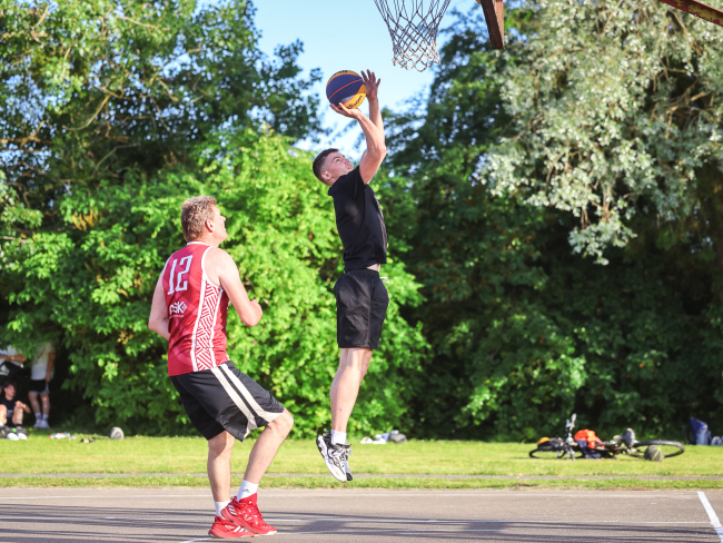 Durbē aizvadīts otrais Dienvidkurzemes novada 3x3 basketbola turnīra posms