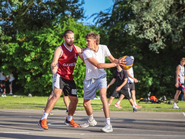 Durbē aizvadīts otrais Dienvidkurzemes novada 3x3 basketbola turnīra posms