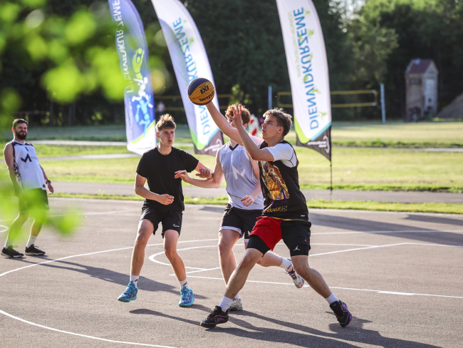 Durbē aizvadīts otrais Dienvidkurzemes novada 3x3 basketbola turnīra posms