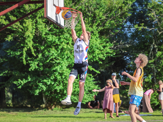 Durbē aizvadīts otrais Dienvidkurzemes novada 3x3 basketbola turnīra posms
